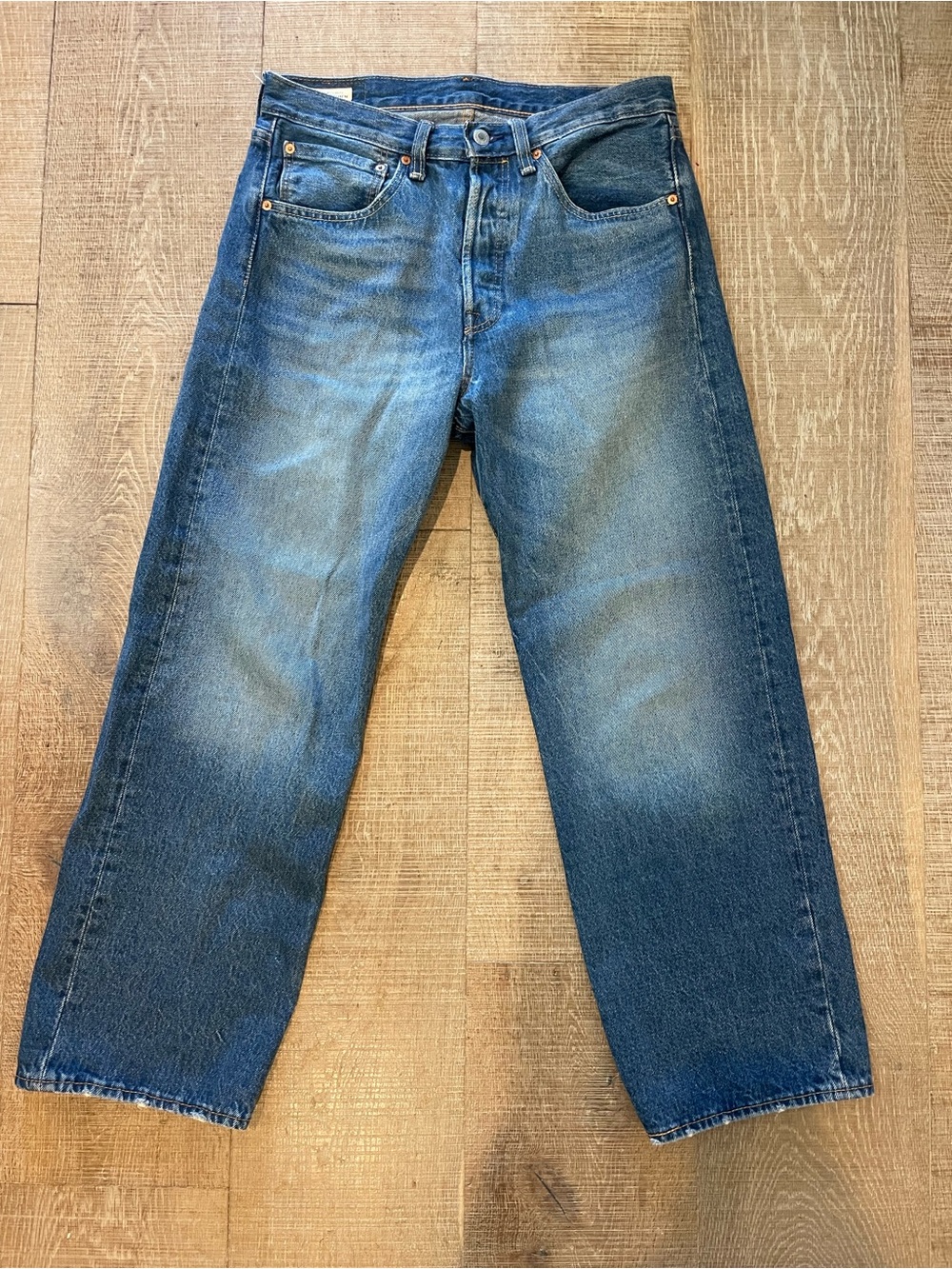Levi’s Men or Women’s Baggy Blue Denim Jeans